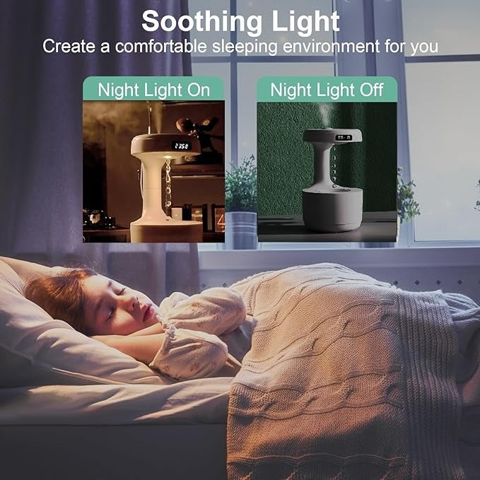 Modern antigravity illusion humidifier for bedroom and office desk ARISHBA Pakistan