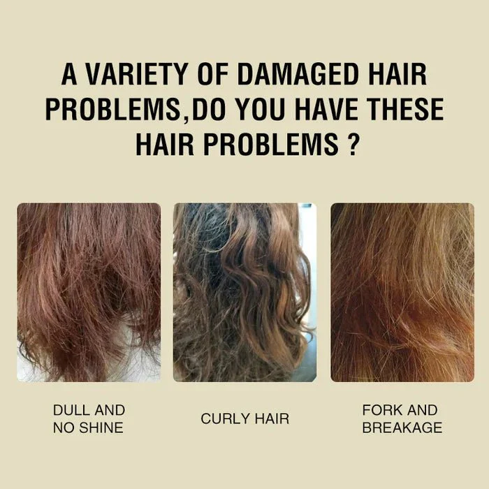 keratin hair care balance mask for dry and damaged hair