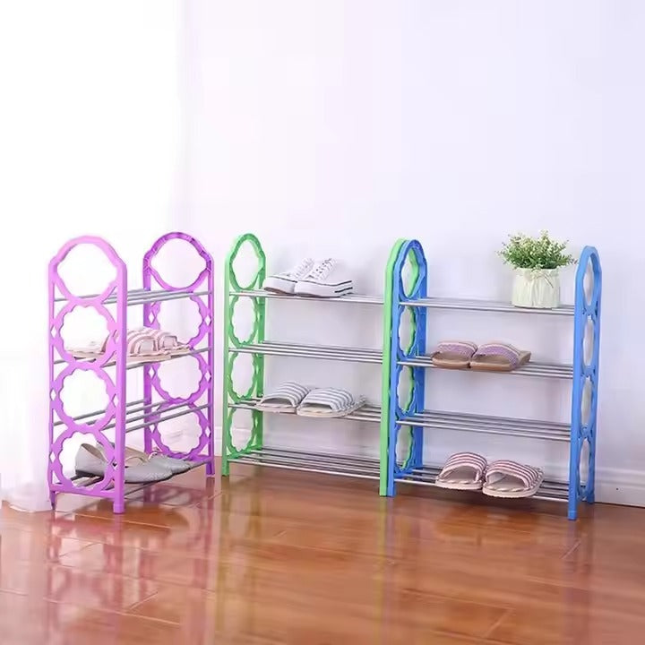 Dustproof covered shoe stand for sneakers heels and sandals
