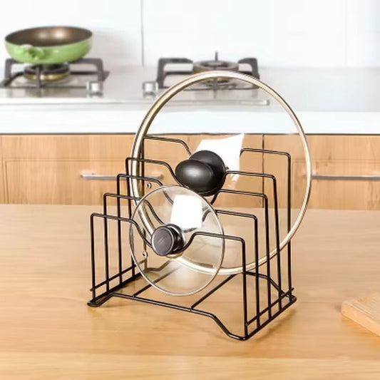 Multi-Functional Kitchen Cutting Board and Pot Lid Organizer Rack ARISHBA Store