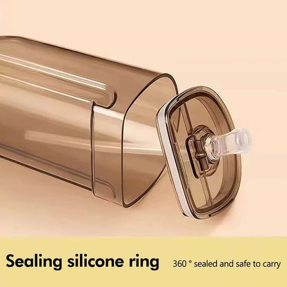 Brown silicone lid on a beige background with text about sealing silicone ring