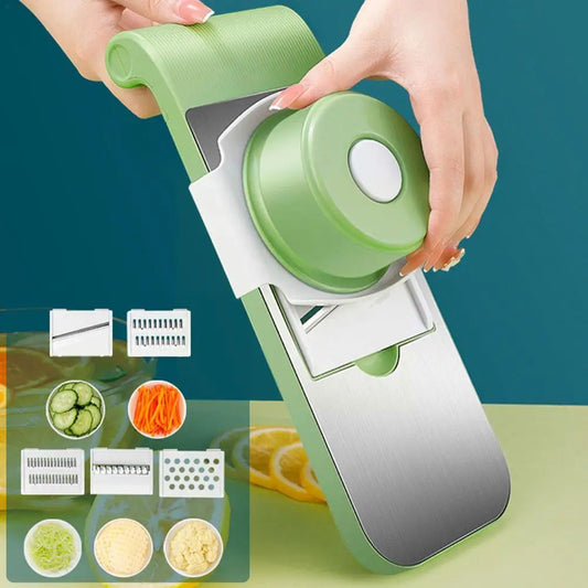 multifunctional vegetable cutter and grater green arishba store