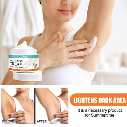 Sensitive Area Whitening Cream 30ml bottle for underarms and inner thighs - ARISHBA Store