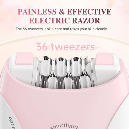 usb rechargeable ladies cordless epilator for whole body