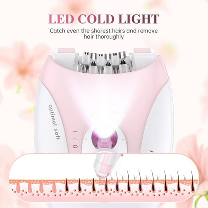 daling epilator removing hair from roots for legs and arms