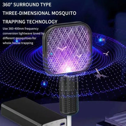 portable usb bug zapper racket with uv light arishba store