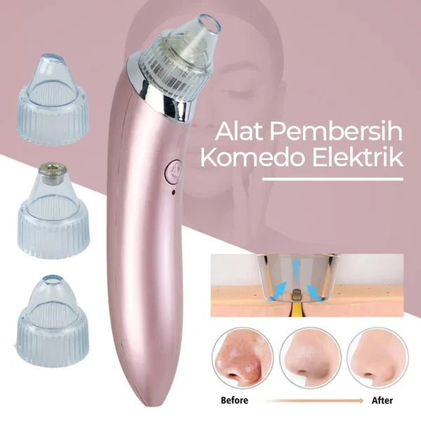 usb rechargeable blackhead remover facial cleaner box packaging pakistan