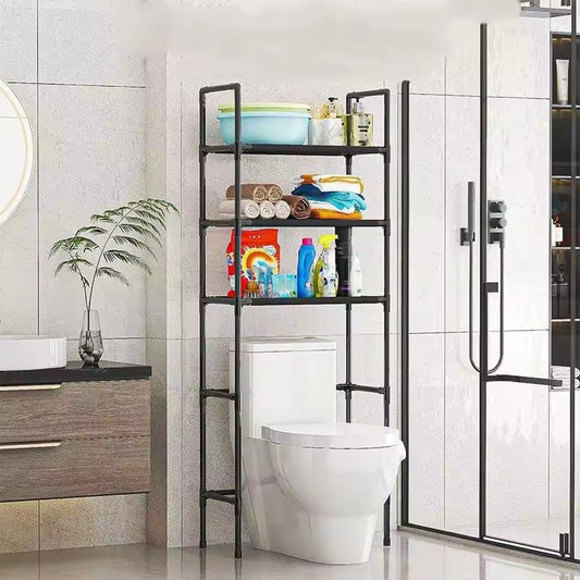 Multi-Layer Bathroom Storage Rack over the toilet shelf ARISHBA Store
