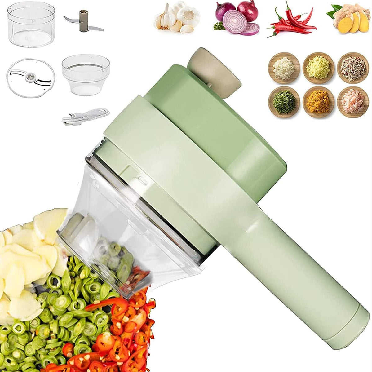 Easy to use multifunction food processor for vegetable slicing ARISHBA Pakistan