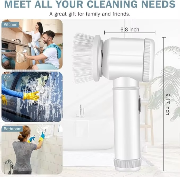sticky wall mount hook hanging magic cleaning brush