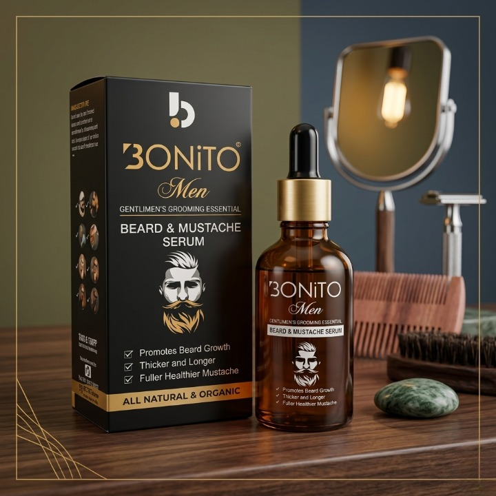 growth and conditioning bonito beard serum for men