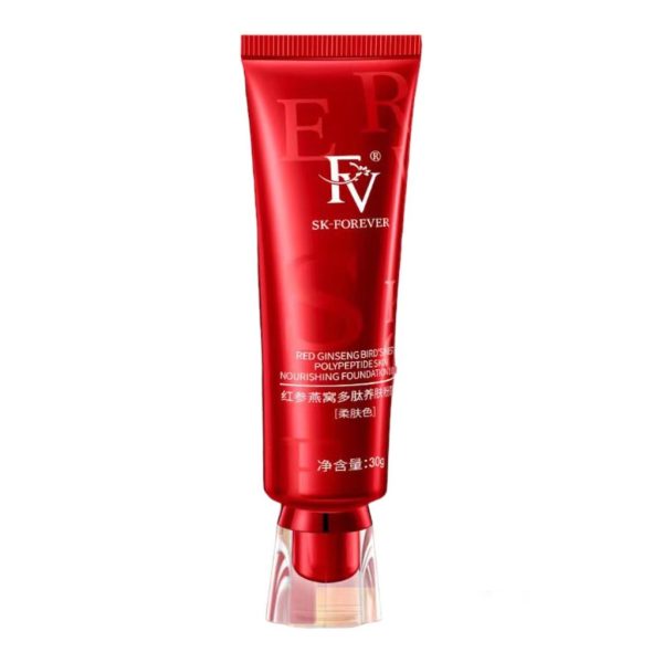 fv foundation ivory shade natural coverage application