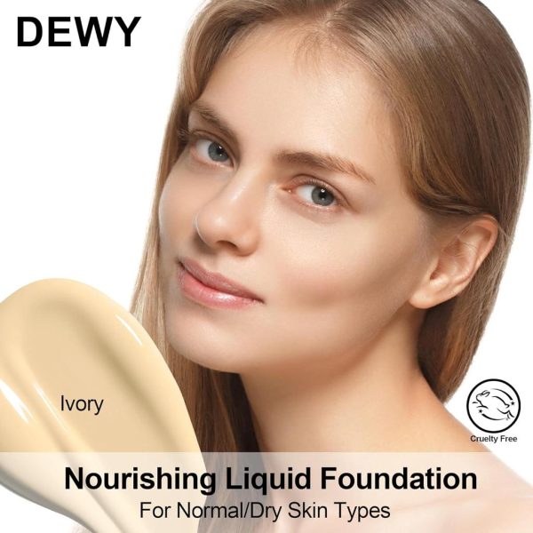 lightweight talc free fv foundation for oily skin