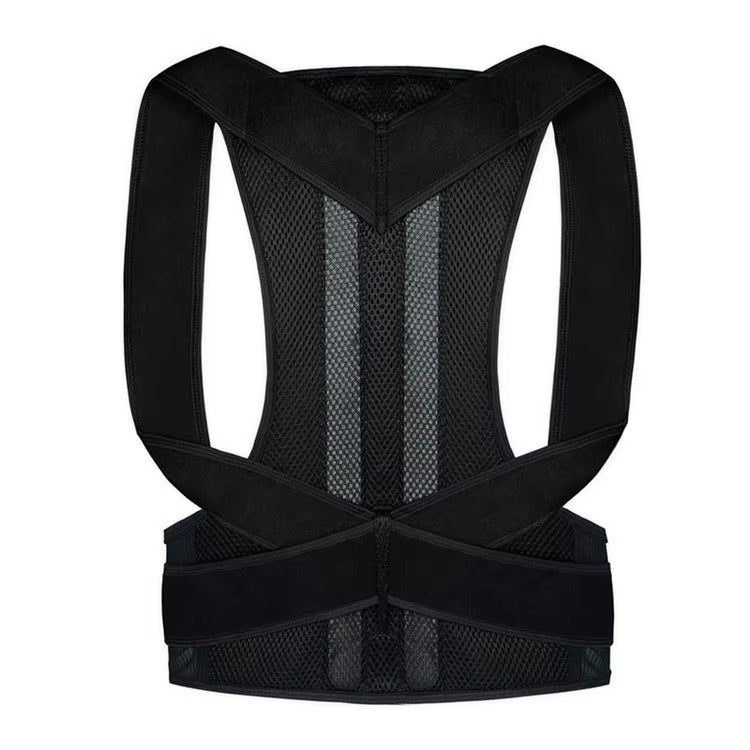 posture corrector belt before and after slouching alignment comparison