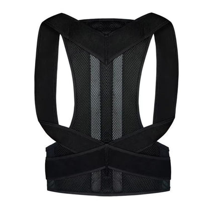 posture corrector belt before and after slouching alignment comparison