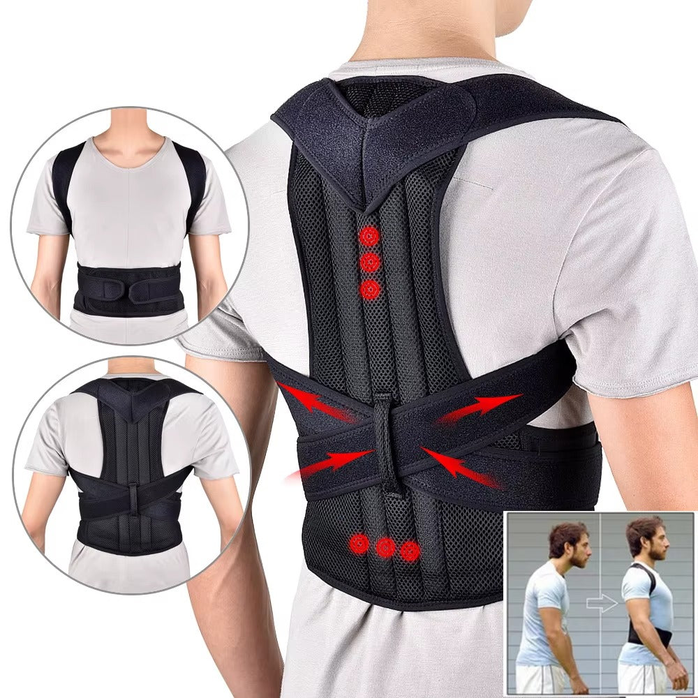 adjustable posture corrector back support belt for men and women arishba store